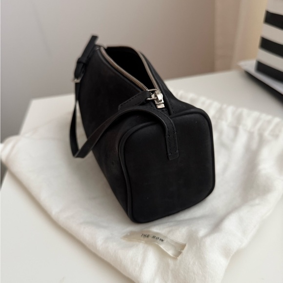 The Row Black Suede 90s Bag - Picture 3 of 4